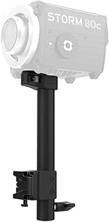 Aputure Storm 80c Handheld Bracket, Portable Mount with V-Mount Receiver & Power Cable for On-The-Go