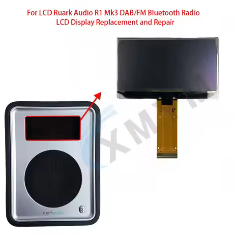 For LCD Ruark Audio R1 Mk3 DAB/FM Bluetooth Radio LCD Display Replacement and Repair