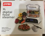 pyrex 9L digital food steamer 電蒸鍋