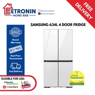 *Climate Voucher Eligible* Samsung 634L 4 Door Fridge (Fixed Panel) RM70F63R3WSS