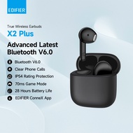Edifier X2 Plus True Wireless Earphones - Bluetooth V6.0 | 13mm Dynamic | 28 hrs Playtime | 0.07s
