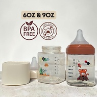 6OZ 9OZ BPA-Free WideNeck Baby Bottle PPSU Anti-Colic Milk Feeding Bottle 6oz 9oz Premium Dede