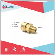 M14 Male to 1/4 inch Female Quick Connect Thread Suitable for Lakoni H&L