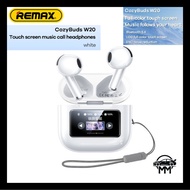 REMAX COZYBUDS W20 WIRELESS TWS EARBUS SUPER BASS TOUCH SCRREN DISPLAY BLUETOOTH V 5.4 ENC CALL NOIS