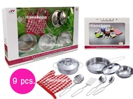 โต๊ะครัว โต๊ะทำกับข้าว ชุดครัวของเล่นเด็ก Happy Kitchen ชุดใหญ่มาก สีชมพูพาสเทลสดใส ต่อก๊อกน้ำได้จริ