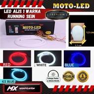 LED Alis MotoLED 60cm Sein Running satu warna - Mx Modification