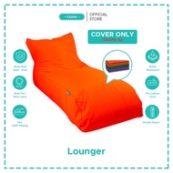 (COVER ONLY) CASHA - WATERPROOF Bean Bag Lounger WITHOUT FILLING - Cheap Bean Bag - Adult Bean Bag -
