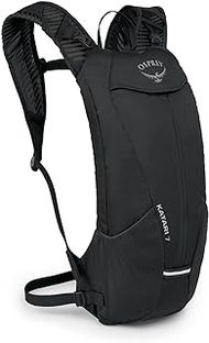 Osprey Katari 7L Men's Biking Backpack with Hydraulics Reservoir, Black
