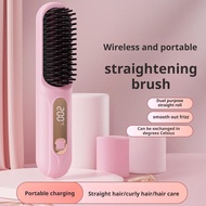 Portable Wireless Hair Straightener Comb Cordless And USB Rechargeable For On-the-Go Styling N7N7