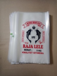Plastik Beras Raja Lele 5 kg - Plastik 5kg Tebal 0.8