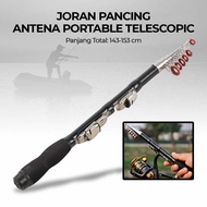 Derui Joran Pancing Antena Portable Telescopic 1.5 M [BISA COD] Joran Murah Casting Full Terbaik 1 S