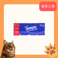 得寶 Tempo 原味 Neutral 標準裝 長形紙巾 10包