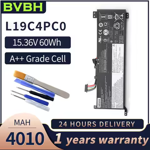 BVBH L19C4PC0 Genuine 60Wh L19L4PC0,L19M4PC0 Battery For Lenovo SB10W86190,SB10W86191 Legion 5 15 15