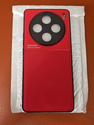 全新 Vivo X100 Pro x100pro Phone Case  紅色 素皮 手機殼 手機套（曲面屏、全包邊、鏡頭圈、素皮防指紋、手咁細膩）不設郵遞服務 調景嶺地鐵交收 地鐵沿線交收，時間地點