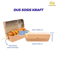KRAFT EXPRESS SAUSAGE BOX CORNDOG BOX/ KRAFT SAUSAGE BOX/ @100 LBR