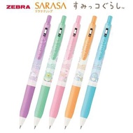 【單枝裝】限定 San-X 角落生物 Sumikko Gurashi 日本製 Zebra SARASA CLIP 0.5mm 牛奶色系列 啫喱筆 每枝$15 (JJ29-SG)