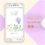 (READY STOCK MALAYSIA) Oppo A37 Cartoon Tempered Glass Screen Protector