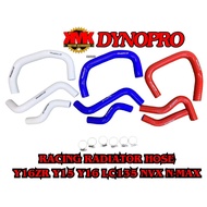 DYNOPRO RACING RADIATOR HOSE RED BLUE WHITE Y16ZR Y15 Y16 LC135 NVX N-MAX
