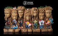 ZOOK FACTORY 火影忍者 七影 火影共鳴系列+火影岩