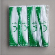 White Mango Straws (20 Packs) - WHITE ICE STRAWS - MANGO BRAND LONG STRAWS