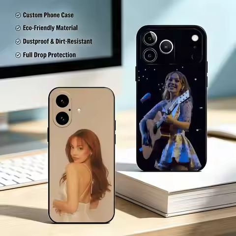 Case Ayliva E-Elif Akar Phone Case For iPhone18 17, 16,15,14,13,12,11 Plus,Pro Max, Others Soft Blac