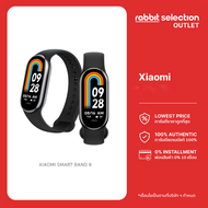 [สินค้าใหม่] สมาร์ทวอทช์ Xiaomi Smart Band 8 สายรัดข้อมืออัจฉริยะ กันน้ำ 5 ATM โหมดกีฬา 150+ โหมด ประกัน 1 ปี