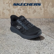 Skechers Men Slip-ins GoWalk Flex Payton Walking Shoes - 216375-BBK Air-Cooled Goga Mat