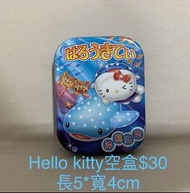 Hello kitty 空盒 小鐵盒