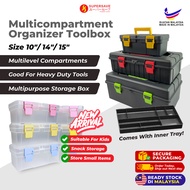 SUPERSAVE ToolBox Plastic Tool Box Set Spanar Box Plastic Storage Toll Box Fishing Box Bekas Tool Ko