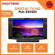 TV DIGITAL POLYTRON 24 INCH PLD 24V223 HD GARANSI RESMI (MEDAN)