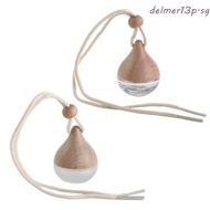 DELMER13P Car Perfume Pendant Car Hanging Pendant Empty Refillable Bottle Mini Perfume Bottles Car S