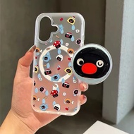 Taiyaki Penguin Magnetic Bracket Xiaomi 15 14T Redmi Note14 13 Pro+14C 13C POCO X6 F6 M6 Phone Case 