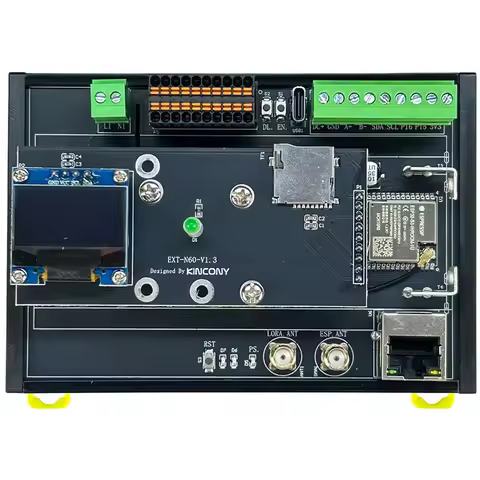 KinCony N10 ESPHome Home Assistant ESP32-S3 Energy Monitor 10CH CT Clamp Sensor INPUT Ports 1CH ZMPT