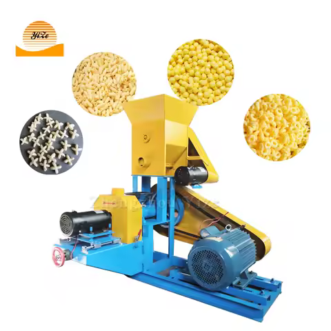 Automatic Mini Small Corn Puffs Extruder Machine Rice Maize Maker Puff Corn Snack Making Machine Foo