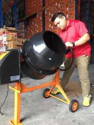 DAEWOO 140L 550Watt Electric Concrete Mixer/ Mesin Bancuh Simen DACM140H - Brand KOREA - 6 Months Lo