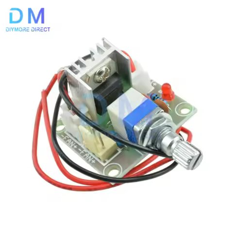 LM317 DC Linear Converter Step Down Buck Voltage Regulator Board Speed Control Module DC 3.25-15V To