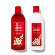 ของใหม่ ของแท้ 100% Bath &amp; Body Works - 2 pc Bundle - Japanese Cherry Blossom - Shampoo and Conditioner - 16 FL OZ each