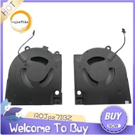 CPU+GPU Cooling Fan for DELL G15 5515 5511 EG75071S1-C100-S9A 0G7V1F 05YW78 Spare Parts Accessories 