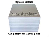 Styrofoam Tebal 3 cm isi 5 lembar