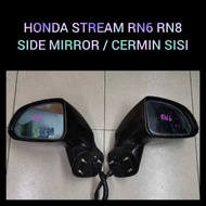 Side / Door Mirror / Cermin Sisi Honda Stream RN6 RN8 2006 - 2014 Side Mirror With LED Lamp / Door Mirror / Cermin Sisi