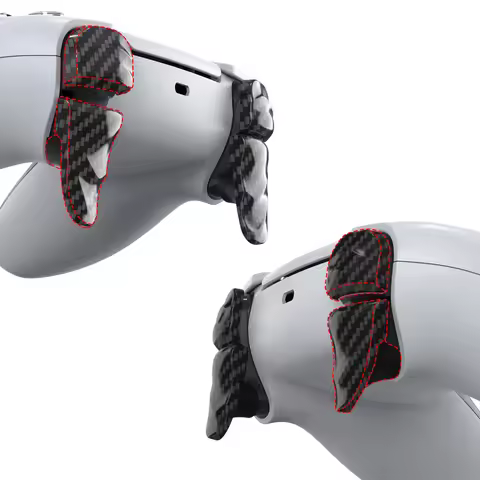 PlayVital DUNE 2 Pairs Trigger Stop Shoulder Buttons Extension Kit for ps5 Controller, for PS Portal