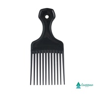 tooppoo] Wide Teethb Hair Pick Plasticb for Curly Afro Hair Styling new
