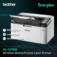 Brother HL-1210W Wireless Monochrome Laser Printer
