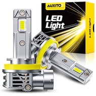 AUXITO 80W 18000LM H11 Car LED Headlight H4 H1 H7 9005 HB3 9006 HB4 9012 H13 Car LED Light 6500K Whi