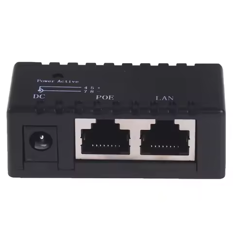 Hot Sale Passive POE injector for IP Camera VoIP Phone Netwrok AP device 12V - 48V