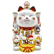 藥師窯 日本七福神招財貓