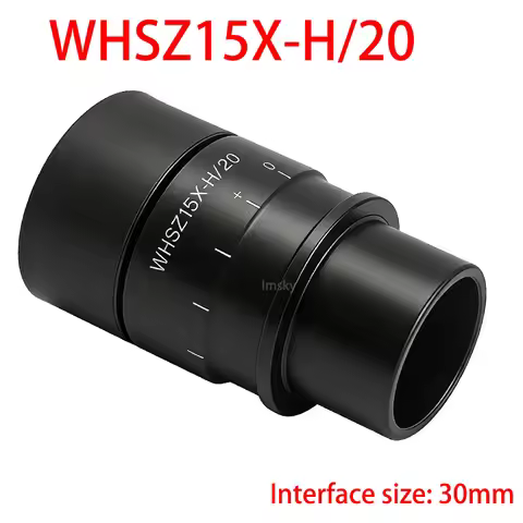 1PC/2PCS WHSZ15X-H/20 20mm Wide Field Microscope Eyepiece Diameter 30mm Adjustable for Olympus Stere