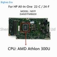[ZKWDSS] DAN97FMB6D0สำหรับ22-C HP 24-F เมนบอร์ด AIO ที่มี300U AMD Athlon R5 R3-3200U R7-3700 CPU DDR