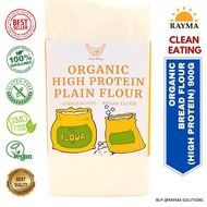 CLEAN EATING Premium Organic High Protein Bread Flour, Unbleached, 900g