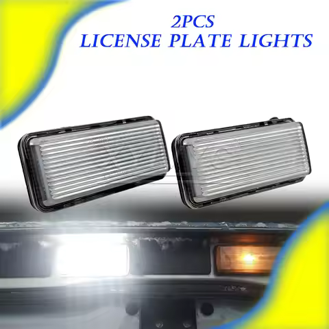 For Toyota Land Cruiser J120 J200 Reiz Mark X For Lexus LX470 GX470 LX570 LED License Plate Light As